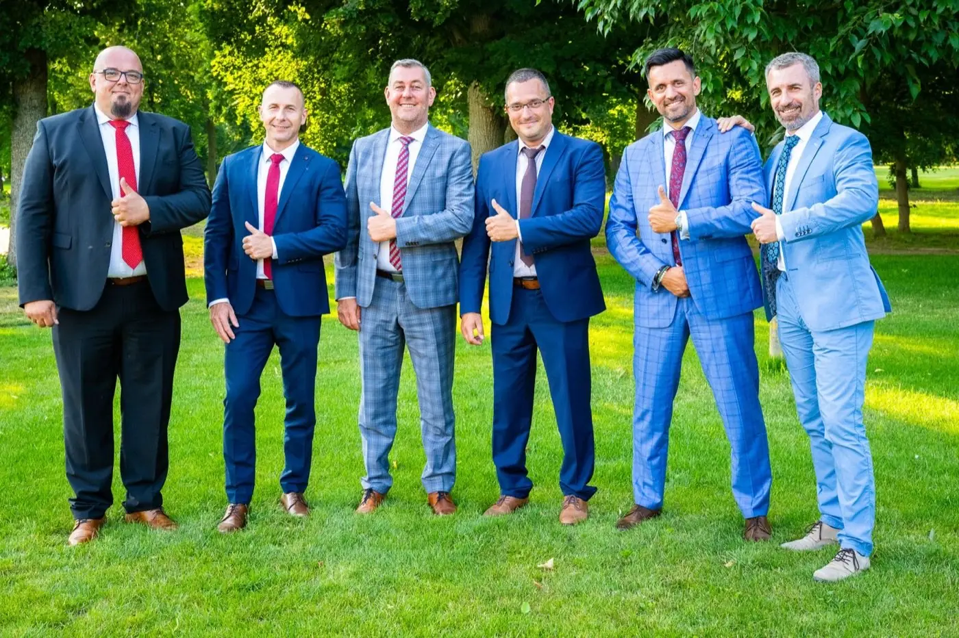 Tím oblastného riaditeľstva Brokeria Piešťany